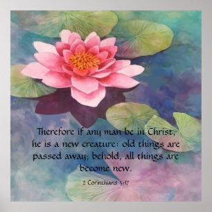 2 Corinthians 5:17  Poster
