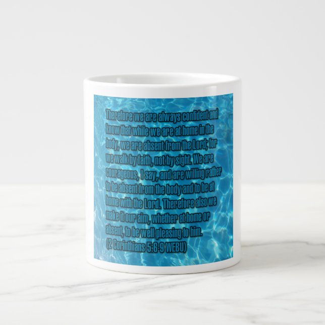 2 Corinthians 5:6-9 WEBU Mug (Front)