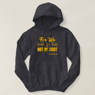 2 Corinthians 5:7 Bible Verse KJV Quote Women's Hoodie