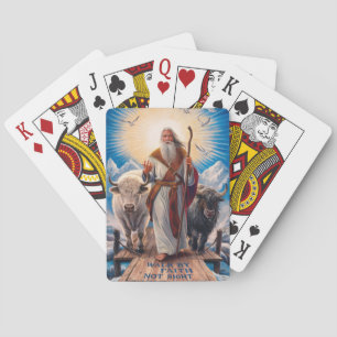 2 Corinthians 5:7 Faith, Not Sight Guides Our Path Playing Cards