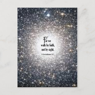 2 Corinthians 5:7 Postcard