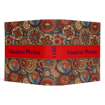 2" Customisable Vacation Binder