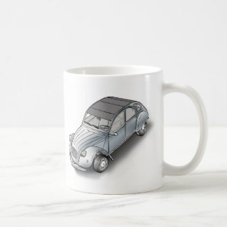 2 cv citroen coffee mug