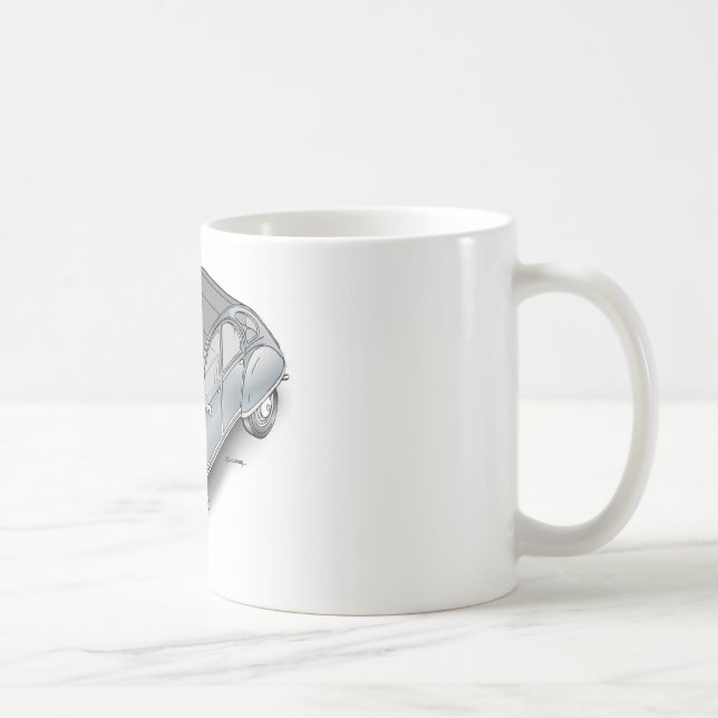 2 cv citroen coffee mug (Right)