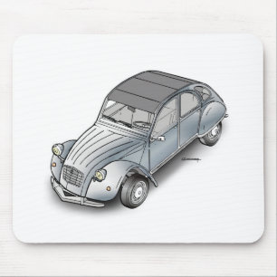 2 cv citroen mouse mat