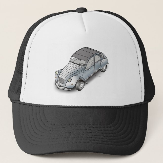 2 cv citroen trucker hat (Front)