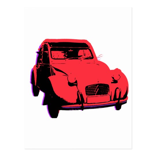 2 cv postcard