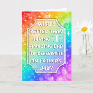 2 Dads Queer Happy Father’s Day Card
