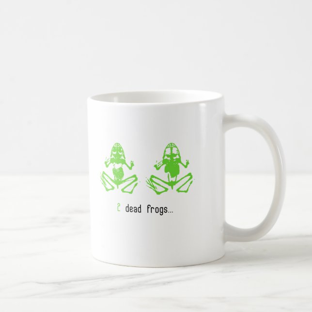 2 dead Frogs Coffee Mug (Right)