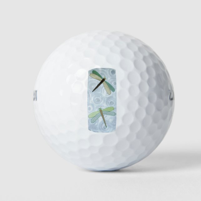 2 Dragonflies #1 Golf Balls (Front)