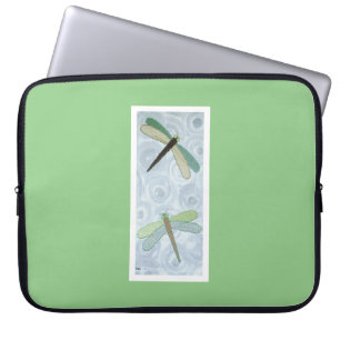 2 Dragonflies #1 Laptop Sleeve
