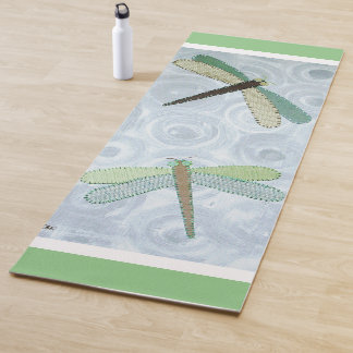 2 Dragonflies #1 Yoga Mat