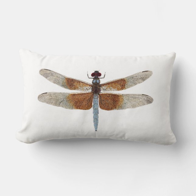 2 dragonflies 9! per side) lumbar cushion (Front)