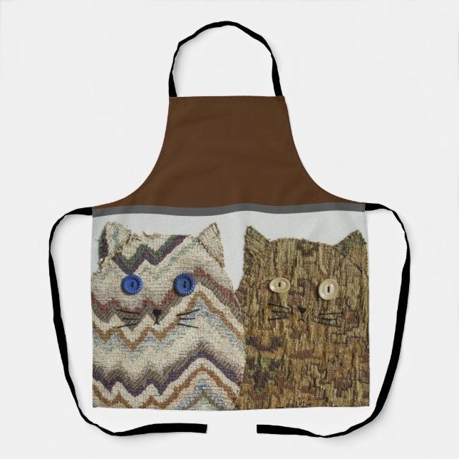 2 Fat Cats #1 Apron (Front)