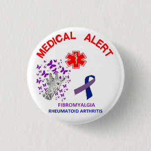 2 Fibromyalgia and Rheumatoid Arthritis Button