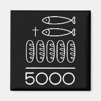 2 fishes 5 breads jesus feeds the 5000 christian