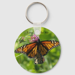 2 for 1 photo butterflies, Love is in the Air, ... Key Ring