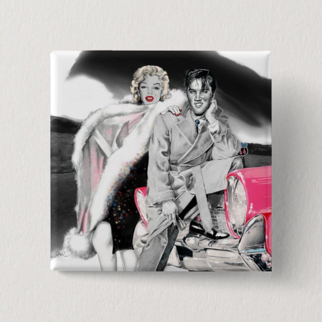 2 For The Road 2 15 Cm Square Badge (Front)