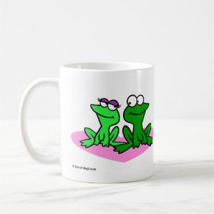 2 Frogs Love Pad Mugs