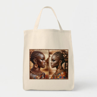 2 girls tribe tote bag