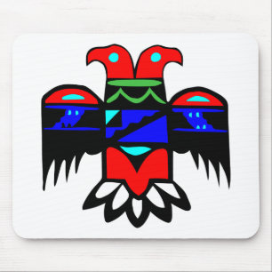 2 Head Thunderbird Mouse Mat