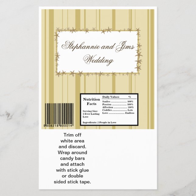 2 Hershey's Large Bar Wrapper Sandy Beach (Front)