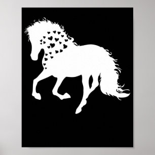 2- Horse Shirt, Horse Lover Tee, Girls Horse Poster