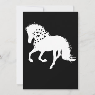 2- Horse Shirt, Horse Lover Tee, Girls Horse Thank You Card