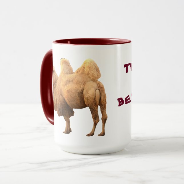 2 HUMP CAMEL MUG (Front Left)