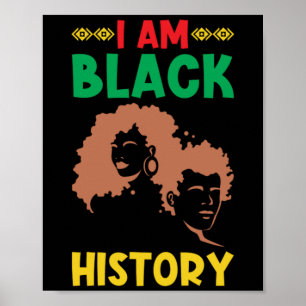 2 I Am Black History Manuel.Png Poster