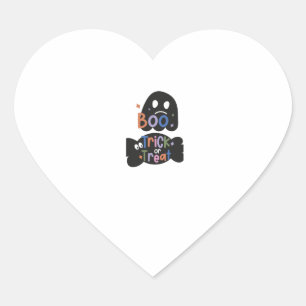 2 In One Halloween Stickers Boo and Trick or Treat