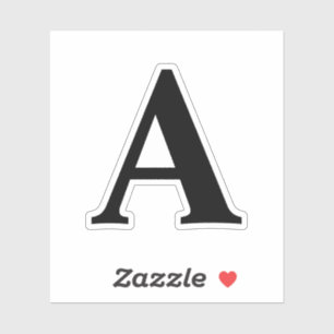 2 Inch Adhesive Alphabet Letter Stickers