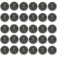 2-inch Regular Mason Jar Lid Vinyl Honey Black
