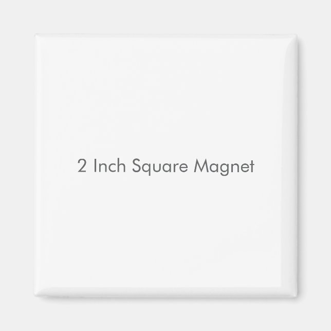 2 Inch Square Magnet (Front)