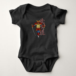 2 Katana Honoured Samurai - Japanese Cultural Baby Bodysuit