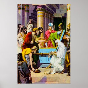 2 Kings 12 Money for God's House poster