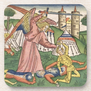 2 Kings 19 35-37 God's vengance on Assyria, from t Coaster