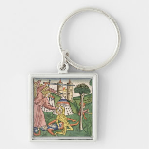 2 Kings 19 35-37 God's vengance on Assyria, from t Key Ring