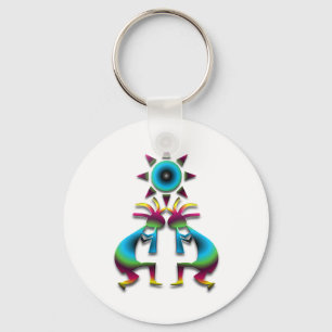 2 Kokopelli #41 Key Ring