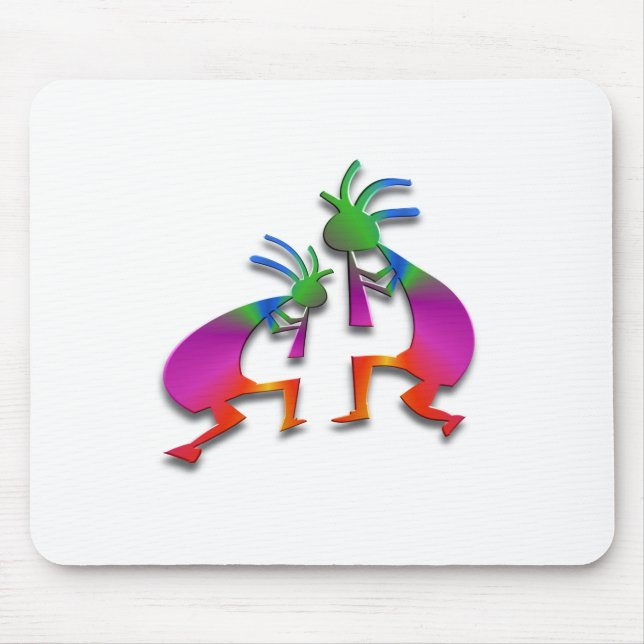 2 Kokopelli #4 Mouse Mat (Front)