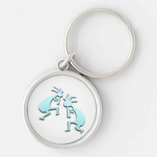 2 Kokopelli #80 Key Ring (Front)