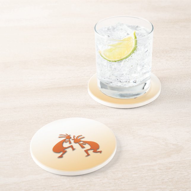 2 Kokopelli #82 Coaster (Side)