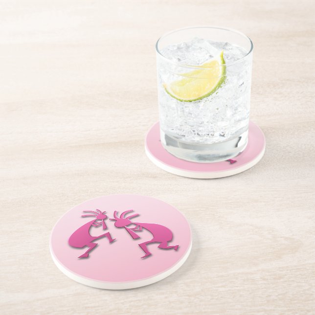2 Kokopelli #84 Coaster (Side)