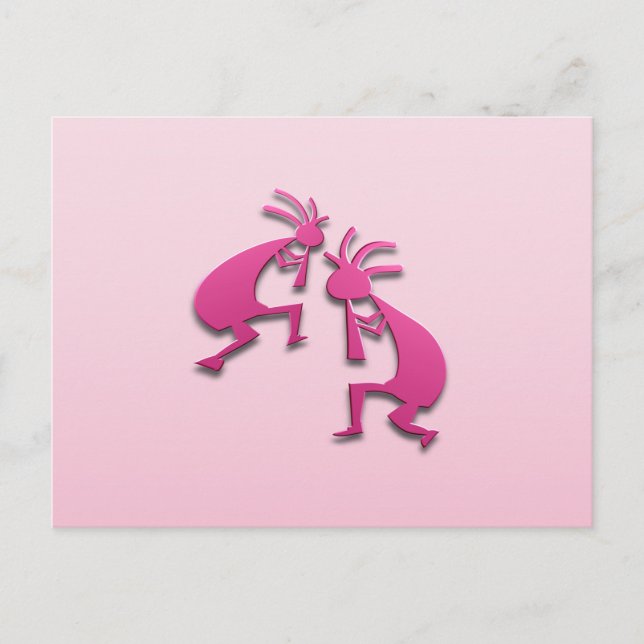2 Kokopelli #84 Postcard (Front)