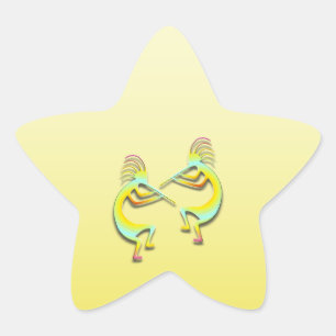 2 Kokopelli #86 Star Sticker