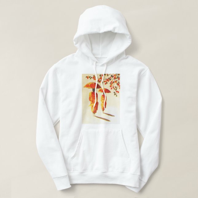 2 Laotian Buddhist Monks Hoodie (Design Front)