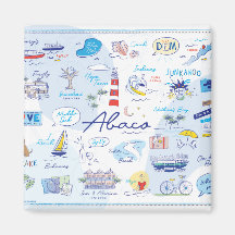 2 " Magnet- "The ABC's of Hope Town"