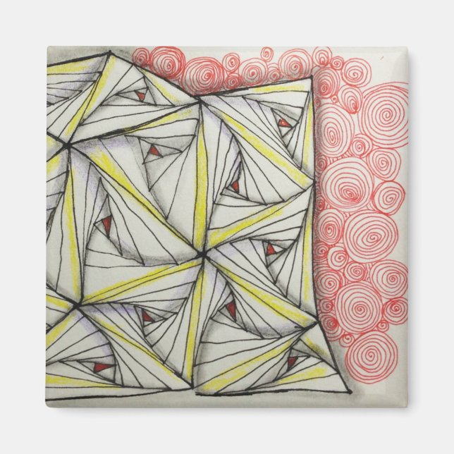 2" Magnet w/Original Art (Front)