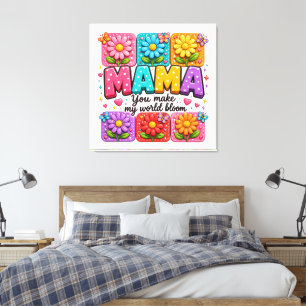 #2 Mama Canvas Print