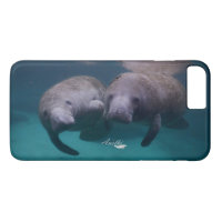 2 Manatee Friends iPhone 8/7 case